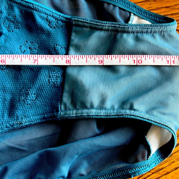 NWT VTG SexyOLGA Panties.Beautiful Lace & ColorBlueAgate.S:M Perfect Condition🎉 - Picture 6 of 7